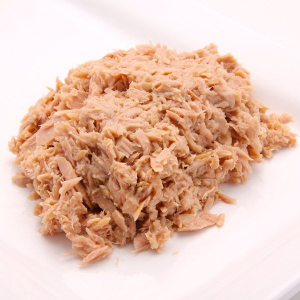 Shredded tuna